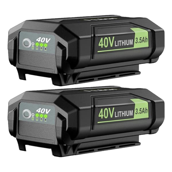 Korvaava akku Roybi OP40201, 3500mAh, 40V litiumioni,2Paketti 3500mAh