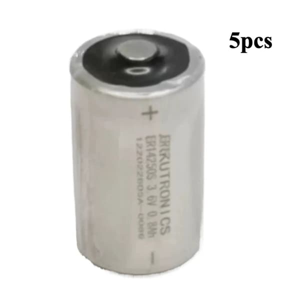 ER14250S Lithiumbatteri, 800mAh kapacitet, genopladelig, 3.6V spænding,ER14250S 5stk