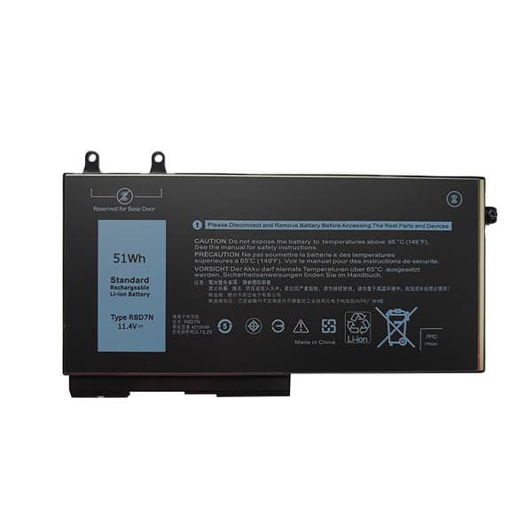 Erstatningsbatteri, 11,4V spænding, 4210mAh kapacitet,R8D7N 4210mAh