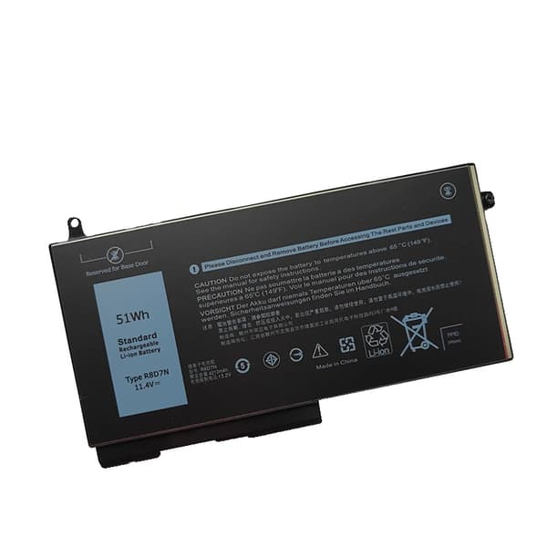Erstatningsbatteri, 11,4V spænding, 4210mAh kapacitet,R8D7N 4210mAh