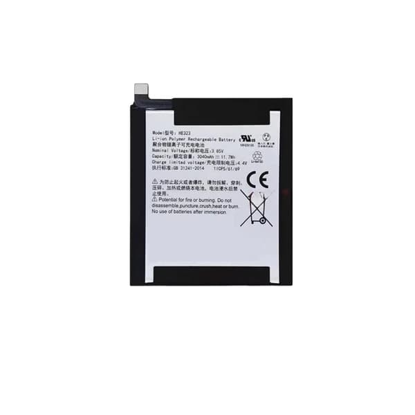 Li-ion polymer genopladeligt batteri, 3400mAh kapacitet, certificeret sikker,3040mAh 1stk