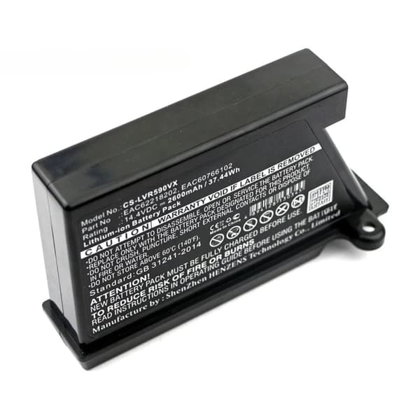 Robotdammsugare Batteri, 2600mAh Kapacitet, 14.4V Spänning,2600mAh batteri