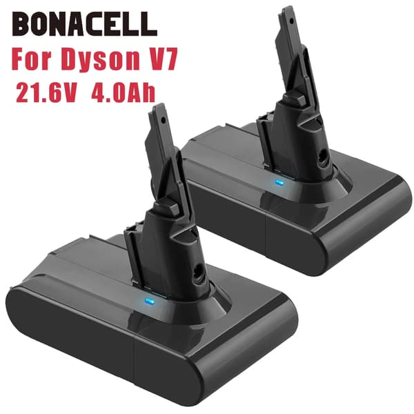 Bonacell Ersättningsbatteri, 21.6V 4000mAh, Li-Ion Uppladdningsbart,2 PACK