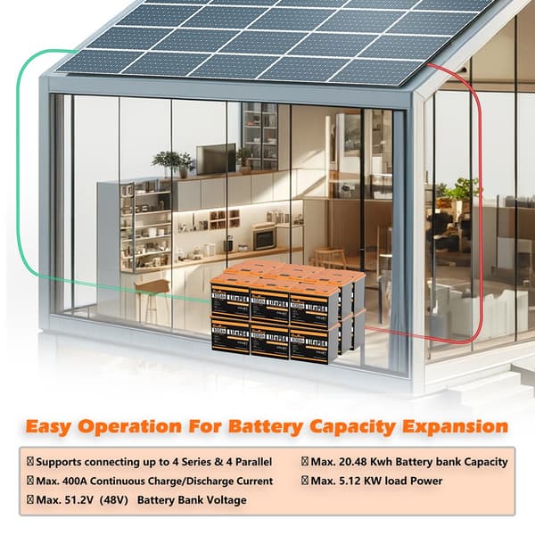 12V LiFePO4 batteripakke, 100Ah kapacitet, IP63 vandtæt rating, indbygget 100A BMS