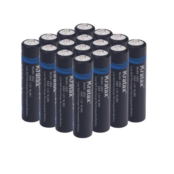 AAA genopladelige batterier, 1100mAh kapacitet, NI-MH type, CE certificeret,1.2V, 16PC AAA