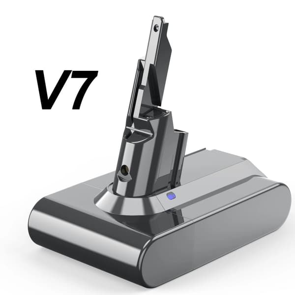 Uppladdningsbart batteri, 6,0 Ah kapacitet, Li-Ion-teknologi,1St 6.0ah V7 Batteri, 21.6V