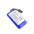 Miniatyrbillede 1 af 2: Erstatnings genopladeligt batteri, 2500mAh kapacitet, 7.4V spænding, kompatibelt med udstyr,Blå 1Pcs Batteri