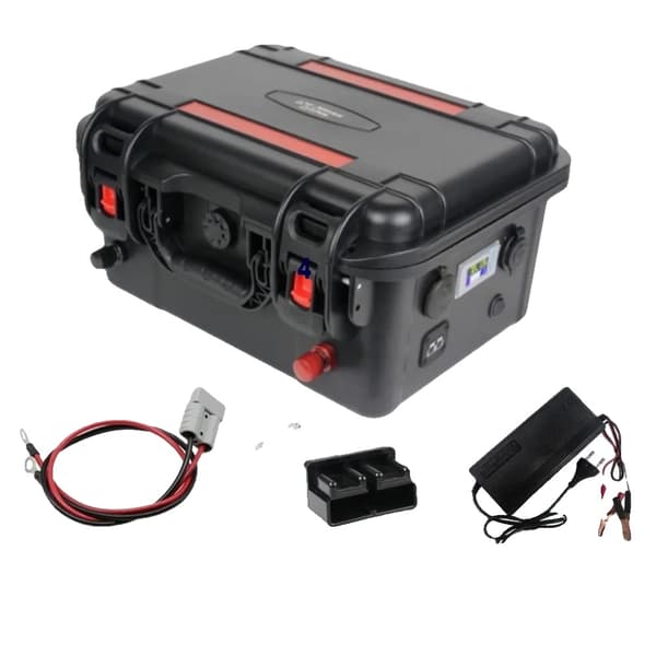 12V LifePO4 Batteripakke, 100AH Kapacitet, Letvægtsdesign,12V, 12V HS100AH LIFEPO4