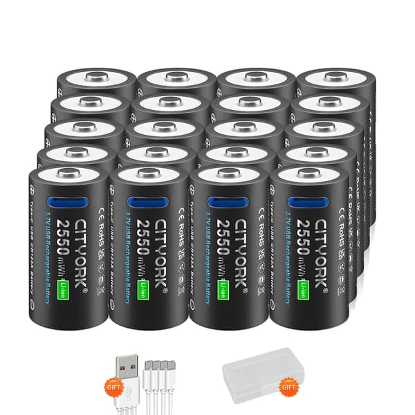 Uppladdningsbart litiumbatteri, 2550mWh kapacitet, 1200 cykler,20ST