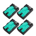 Miniatyrbillede 1 af 2: PALO Kamera Batteripakke, 2850mAh Kapacitet, Kompatibel med Canon EOS,4PCS Batteri