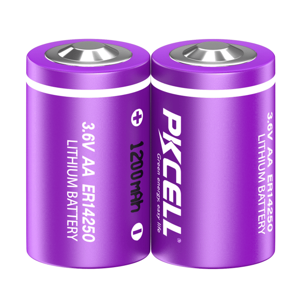 Lithiumbatteri 3,6V, 1200mAh kapacitet, bredt drifts temperaturinterval