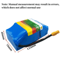 Miniatyrbillede 3 af 4: Lithium-Ion Batteripakke, 36V Spænding, 6000mAh Kapacitet, Kompakt Størrelse,36V-6000mAh36V-6000mAh