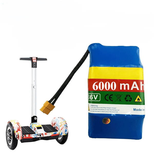 Lithium-Ion Batteripakke, 36V Spænding, 6000mAh Kapacitet, Kompakt Størrelse,36V-6000mAh36V-6000mAh