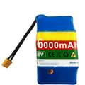 Miniatyrbillede 1 af 4: Lithium-Ion Batteripakke, 36V Spænding, 6000mAh Kapacitet, Kompakt Størrelse,36V-6000mAh36V-6000mAh