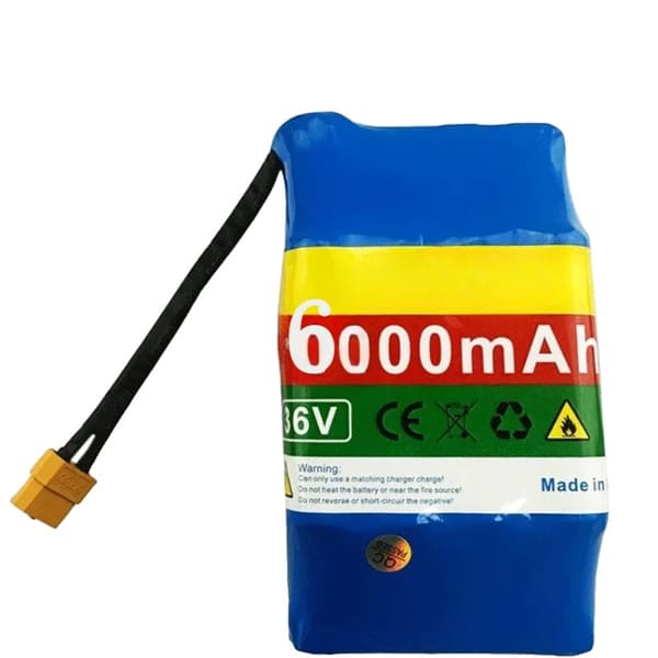 Lithium-Ion Batteripakke, 36V Spænding, 6000mAh Kapacitet, Kompakt Størrelse,36V-6000mAh36V-6000mAh