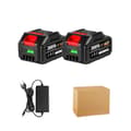 Miniatyrbillede 1 af 2: Genopladeligt Lithium Batteri, 15000mAh Kapacitet, EU Stik, 2x388VF-1 Oplader, 18V