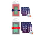 Miniatyrbillede 1 af 2: PALO Genopladeligt Batterisæt, 8 AA 8 AAA, 2-Slots Oplader,8AA 8AAA 2 oplader, 1,5V