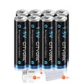 Miniatyrbillede 1 af 2: Genopladeligt AAA-batteri, Høj kapacitet, USB-genopladeligt, 8 stk