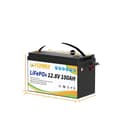 Miniatyrbillede 1 af 2: LiFePO4-batteri, 100Ah kapacitet, 12,8V spænding,12v 100Ah 332