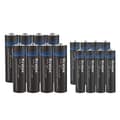 Miniatyrbillede 1 af 2: Genopladelige batterier, Ni-MH, 2500mAh kapacitet, AA størrelse,1.2V, 16PC AA AAA