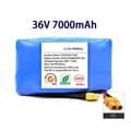 Miniatyrbillede 2 af 2: Genopladeligt lithiumbatteri, 36V, 10S2P design,7000mAh
