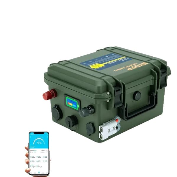 12V LiFePO4-batteri, 60AH / 80AH, Dimensioner 275 x 235 x 165 mm, Nominel spænding 12,8V,12V 60AH-Bluetooth