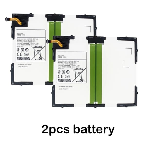 Tablet Batteri, 7300mAh Kapacitet, Kompatible Modeller, CE Certificeret,2stk batteri
