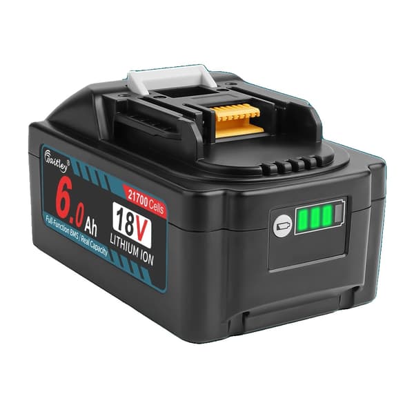 Batteri, 6Ah kapacitet, 10C afladningshastighed,1 stk 6Ah batteri