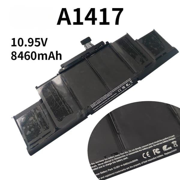 Batteri, 8460mAh kapacitet, 10,95V spænding,A1417