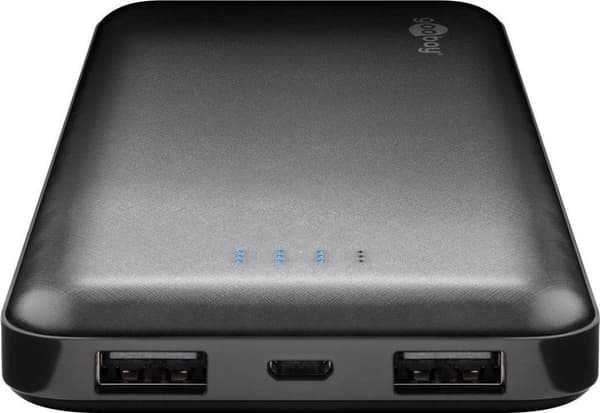 Goobay PowerBank Slimline 10.0 40891 10.000 mAh (40891) Sort