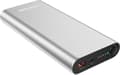 Miniatyrbillede 1 af 4: RealPower PB-20000 PD Pro 20.000 mAh powerbank med USB-C PD 100W og USB Quick Charge 3.0 65W sølv/aluminium