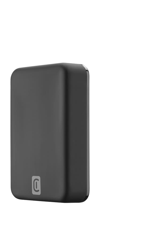 Cellularline MagSafe trådløs powerbank MAG 10000 (60009) Sort