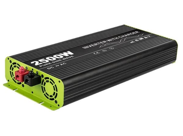KOSUNPOWER UPS záložní zdroj s externí baterií 2500W, baterie 24V / AC230V čistý sinus