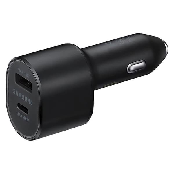 Samsung Autolaturi Dual Fast 45w/15w musta