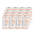 Miniatyrbillede 1 af 2: CR123A Batteri, 800mAh Kapacitet, Genopladelig, 12 stk batteri