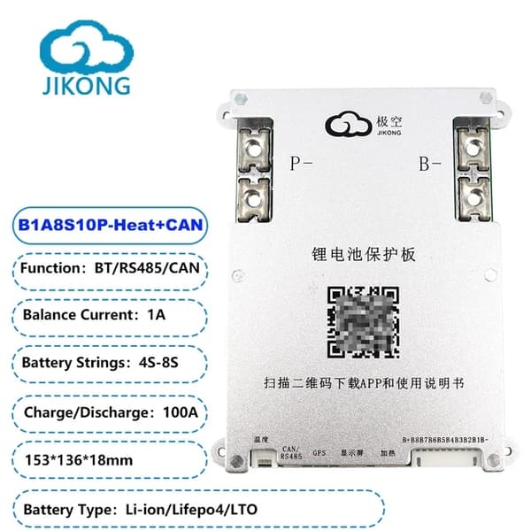 Batteristyringssystem, Smart Funktionalitet, Aktiv Balance, BD6A24S15P