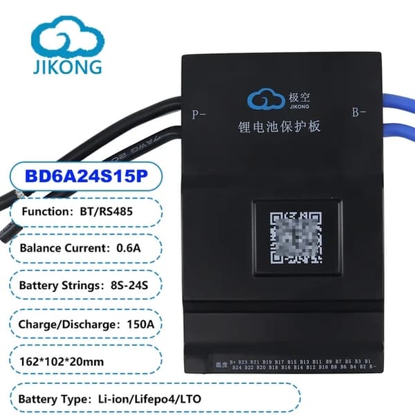 Batteristyringssystem, Smart Funktionalitet, Aktiv Balance, BD6A24S15P