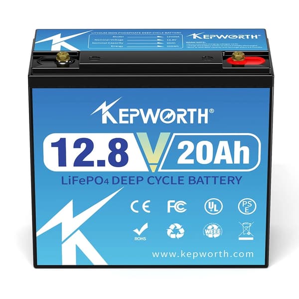 LifePo4 batteri, indbygget BMS, serie eller parallel kompatibilitet., Pink