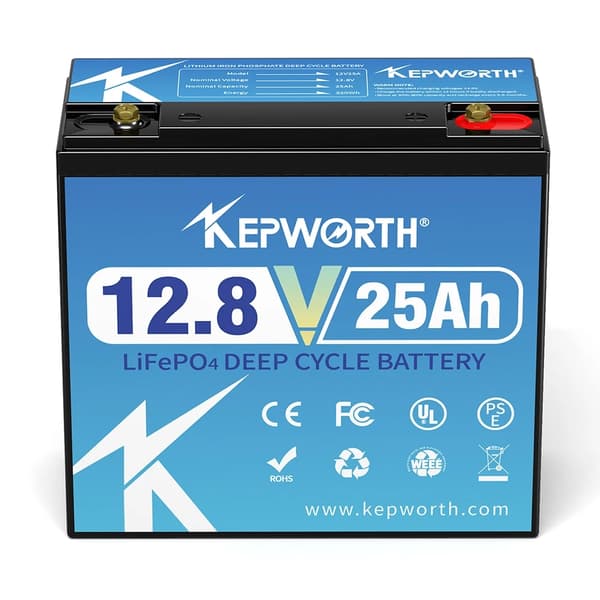 LifePo4 batteri, indbygget BMS, serie eller parallel kompatibilitet., Pink
