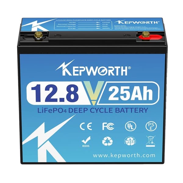 LifePo4 batteri, indbygget BMS, serie eller parallel kompatibilitet., Pink