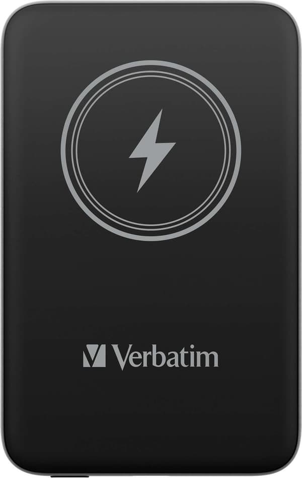 Charge 'n' Go magnetisk trådløs powerbank 10000 sort Sort
