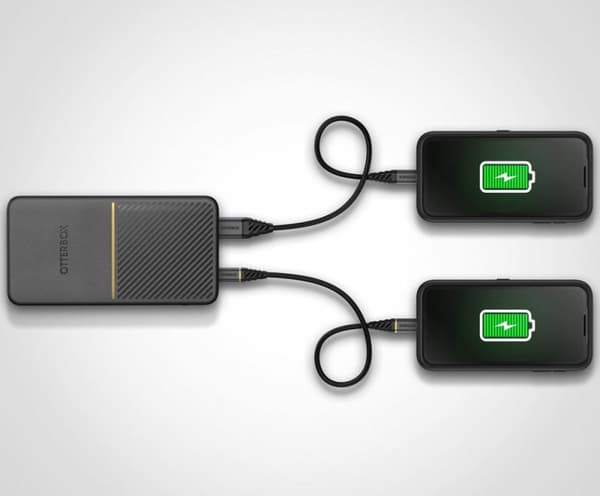 OtterBox Powerbank 20.000 mAh 18W USB/USB-C PD Sort