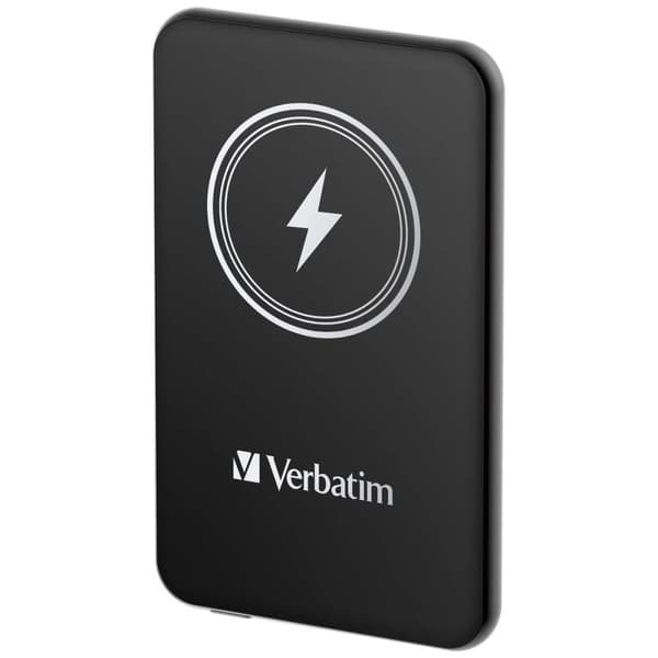 Charge 'n' Go magnetisk trådløs powerbank 5000 sort Sort