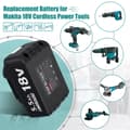 Pikkukuva 3 / 5: Makita 18V Litiumioniakku, 5500mAh kapasiteetti, ladattava ja yhteensopiva BL1830/BL1850/BL1860B kanssa., 55AH-1 kpl