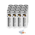 Miniatyrbillede 1 af 2: Genopladeligt AA Li-ion batteri, 3500mWh kapacitet, Ideelt til fjernbetjeninger., 12PCS AA