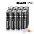 Miniatyrbillede 2 af 2: Genopladelige AA Li-Ion Batterier, 1,5V, 3400mWh Kapacitet, Genopladeligt Li-ion-batteri