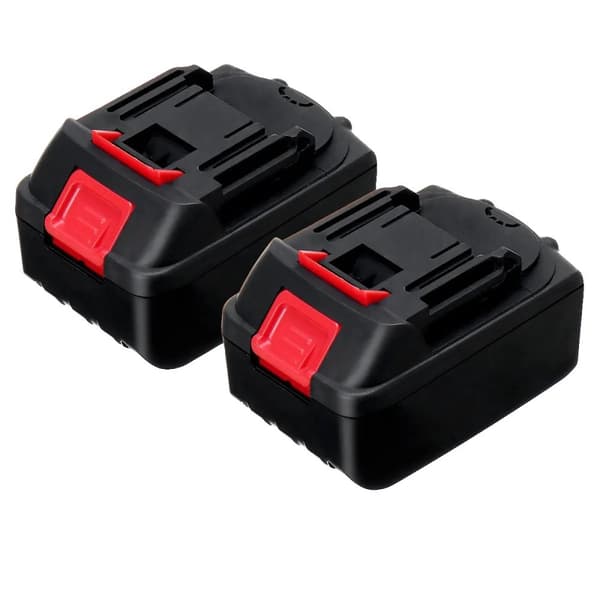 Lithiumjon Power Tool Batteries, 10 000mAh Kapacitet, 18V-21V Spänning,2 Batterier