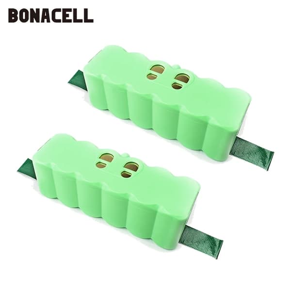 Erstatningsbatteri til iRobot Roomba, 5000mAh kapacitet, sikkert og pålideligt,2 Picec Li-ion 6.4Ah