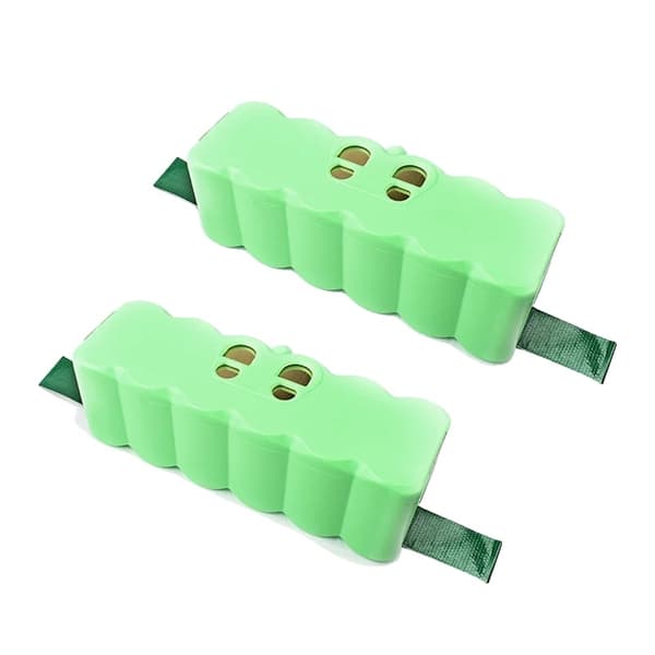 Erstatningsbatteri til iRobot Roomba, 5000mAh kapacitet, sikkert og pålideligt,2 Picec Li-ion 6.4Ah