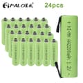 Pikkukuva 2 / 2: Ladattavat AA-paristot, 2200mAh kapasiteetti, NI-MH teknologia,20 kpl AA